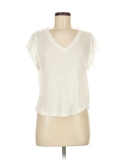 Pre-owned Ella Moss Sleeveless T-shirt In White