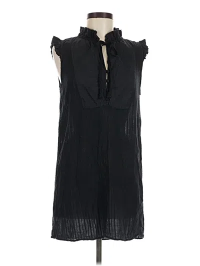 Pre-owned Ella Moss Sleeveless T-shirt In Black