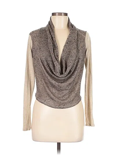 Pre-owned Ella Moss Sleeveless T-shirt In Silver