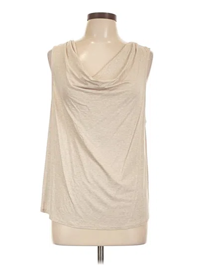 Pre-owned Ella Moss Sleeveless T-shirt In White