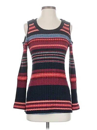 Pre-owned Ella Moss Sweater Vest In Blue