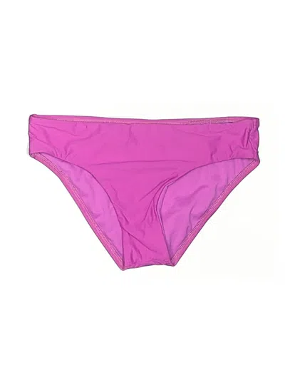 Pre-owned Ella Moss Swimsuit Bottoms In Purple