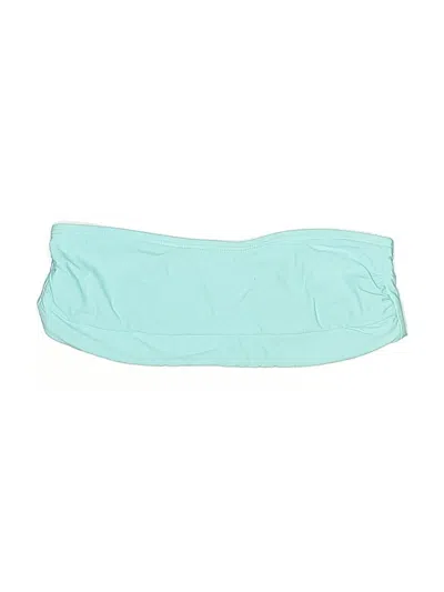 Pre-owned Ella Moss Swimsuit Top Teal Swimwear