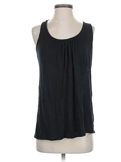 Pre-owned Ella Moss Tank Top Black Tops
