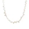 Ella Palm Women's Gold / White Milana Keshi Pearl Beaded Necklace