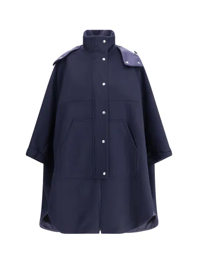 Ella Parka Coat In Blue