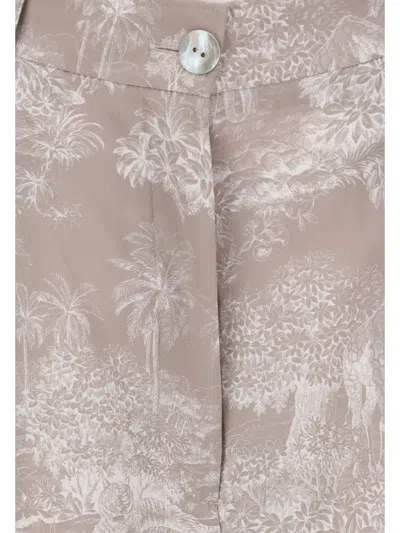 Ella Toile De Jouy Pattern Pants