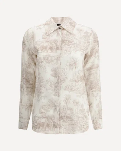 ELLA TOILE DE JOUY PRINTED SHIRT