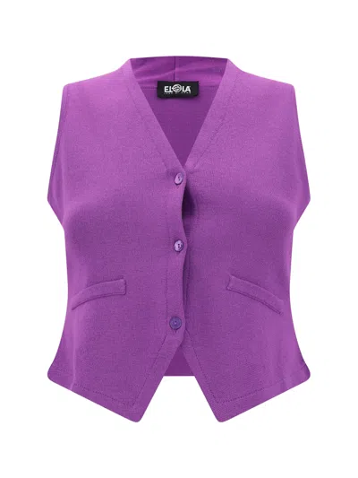 Ella Vest In Viola 23711