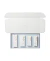 Ellaola Unisex The Baby's Essential Premium Skincare Gift Set (4 Pieces) In White
