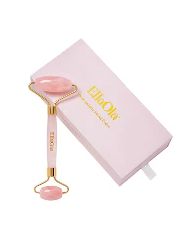 Ellaola Rose Quartz Facial Set 2 Pieces In Pink