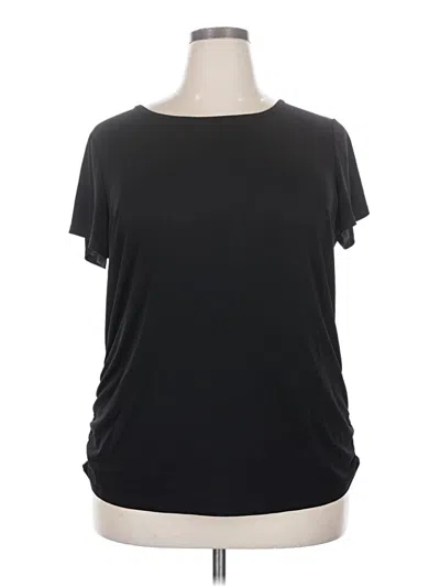 Pre-owned Elle Active T-shirt In Black