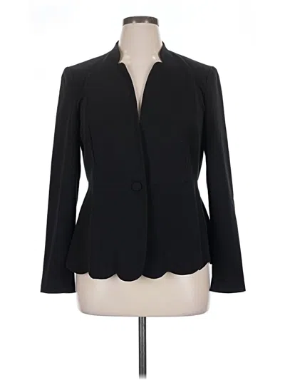 Pre-owned Elle Blazer Jacket In Black