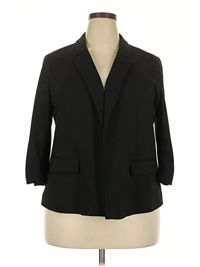 Pre-owned Elle Blazer Jacket In Black