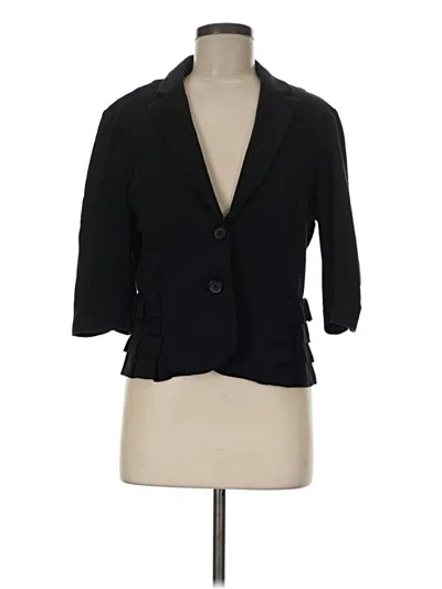 Pre-owned Elle Blazer Jacket In Black