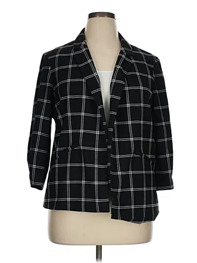 Pre-owned Elle Blazer Jacket In Black