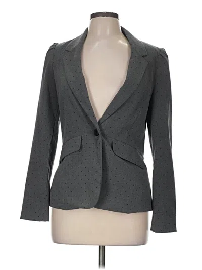Pre-owned Elle Blazer Jacket In Gray