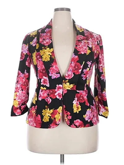 Pre-owned Elle Blazer Jacket In Pink