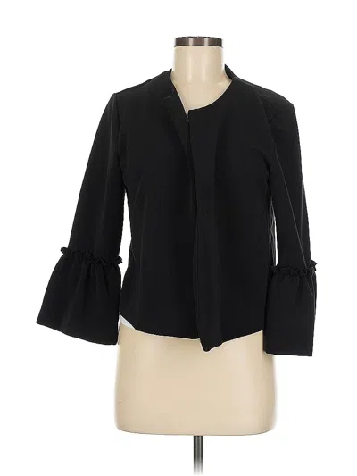 Pre-owned Elle Cardigan Sweater In Black