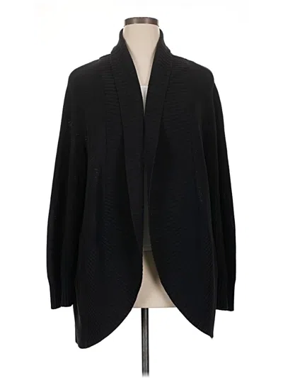 Pre-owned Elle Cardigan Sweater In Black