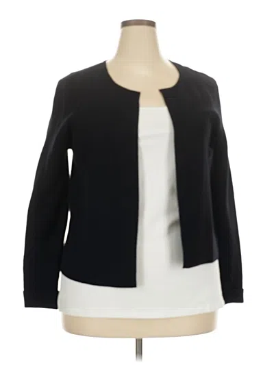 Pre-owned Elle Cardigan Sweater In Black