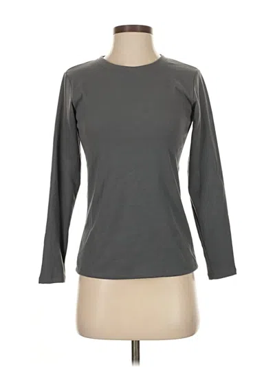 Pre-owned Elle Cardigan Sweater In Gray