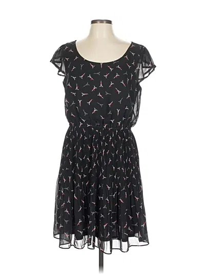 Pre-owned Elle Casual Dress In Black
