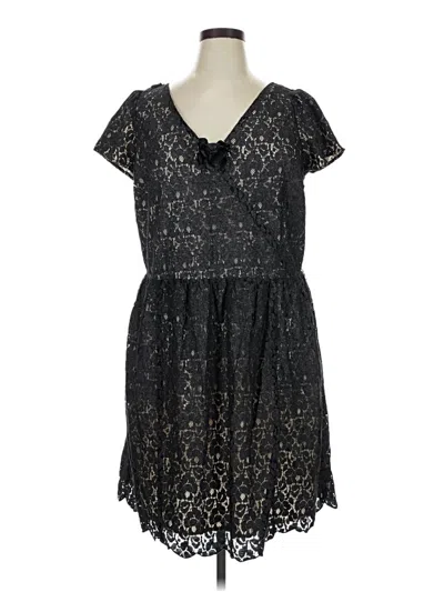 Pre-owned Elle Casual Dress In Black