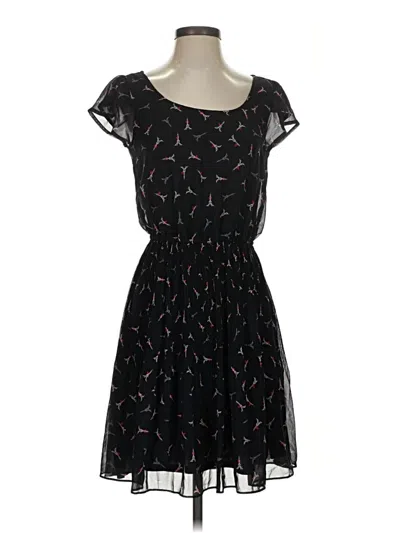 Pre-owned Elle Casual Dress In Black