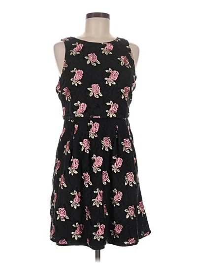 Pre-owned Elle Casual Dress In Black
