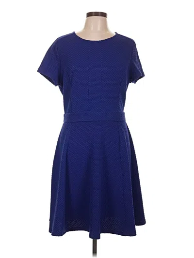 Pre-owned Elle Casual Dress In Blue