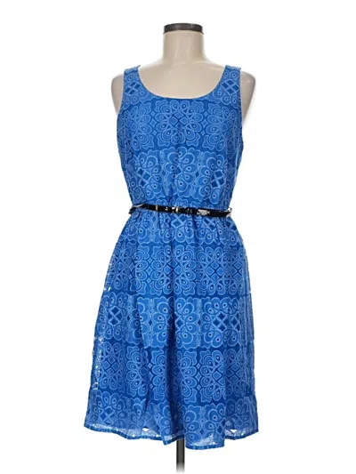 Elle Casual Dress In Blue