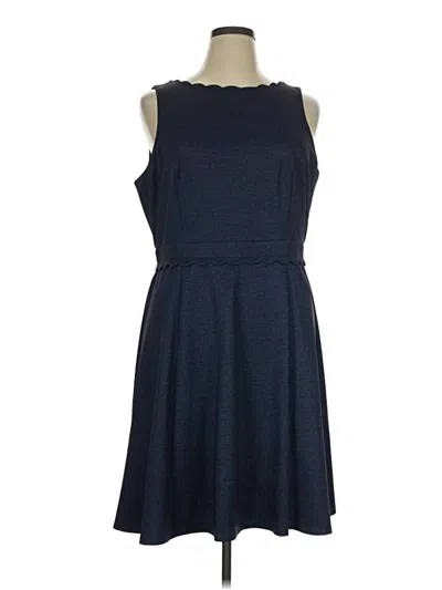 Pre-owned Elle Casual Dress In Blue
