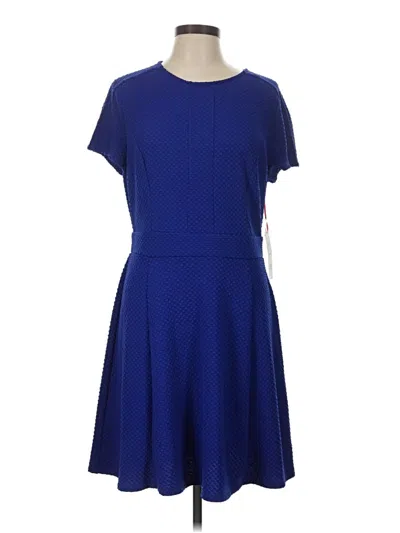 Pre-owned Elle Casual Dress In Blue