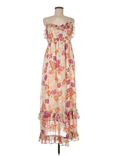 Pre-owned Elle Casual Dress In Brown