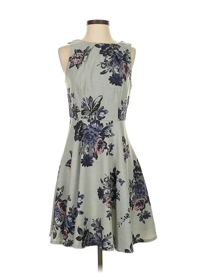 Pre-owned Elle Casual Dress In Gray