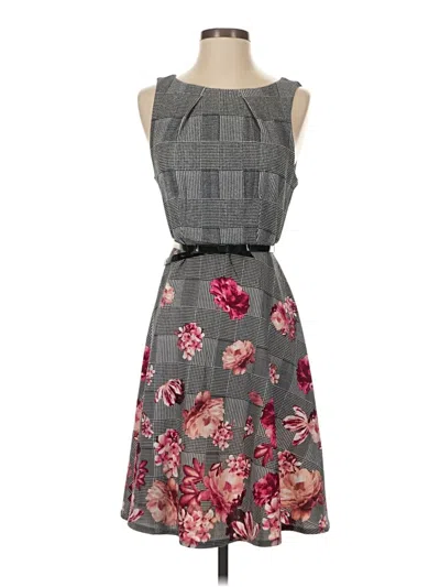 Pre-owned Elle Casual Dress In Gray