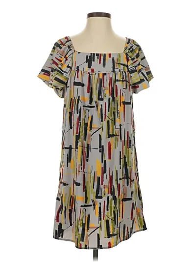 Pre-owned Elle Casual Dress In Gray