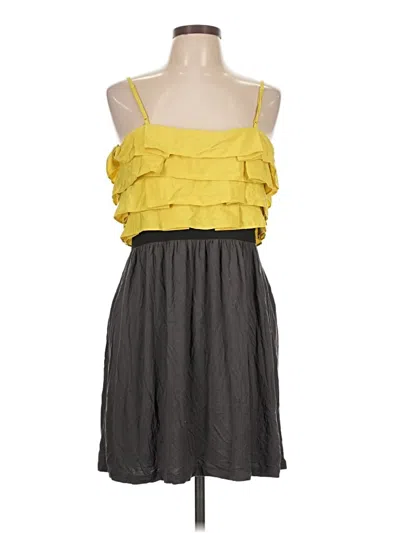 Pre-owned Elle Casual Dress In Gray