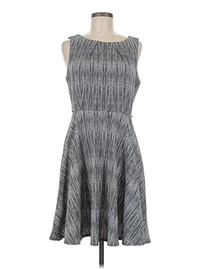 Pre-owned Elle Casual Dress In Gray