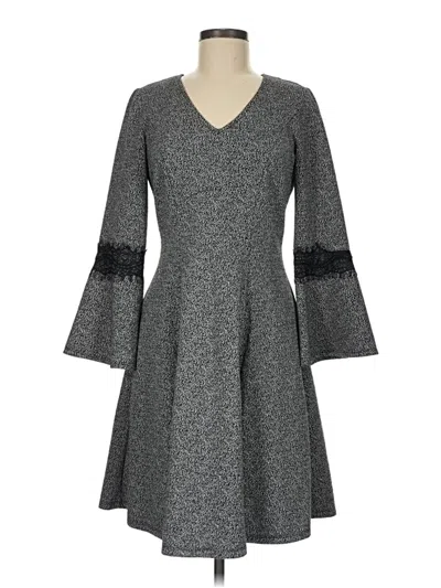 Pre-owned Elle Casual Dress In Gray