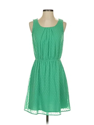 Pre-owned Elle Casual Dress In Green