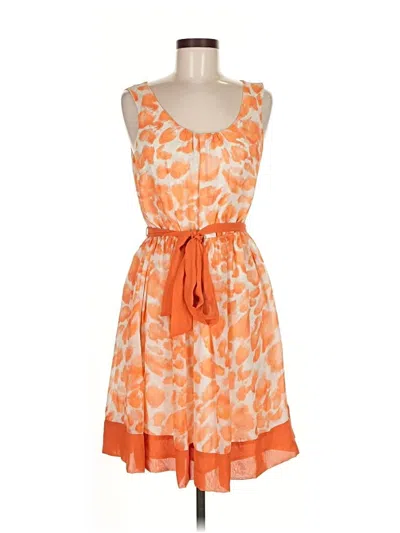 Pre-owned Elle Casual Dress In Orange