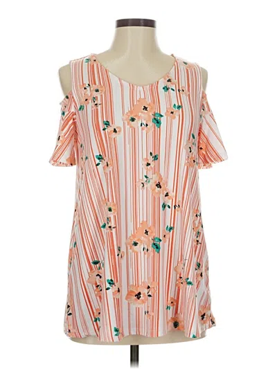 Pre-owned Elle Casual Dress In Orange