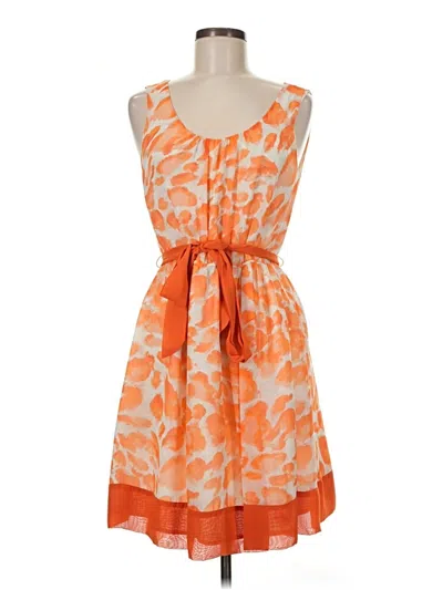 Pre-owned Elle Casual Dress In Orange
