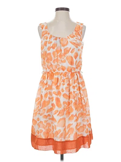 Pre-owned Elle Casual Dress In Orange