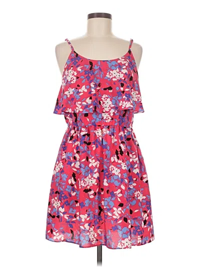 Pre-owned Elle Casual Dress In Pink