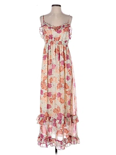 Pre-owned Elle Casual Dress In Pink