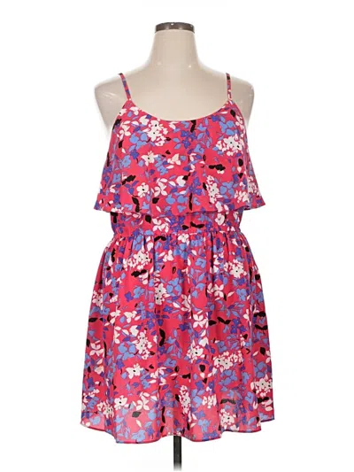Pre-owned Elle Casual Dress In Pink