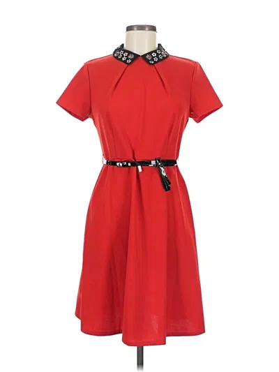 Pre-owned Elle Casual Dress In Red